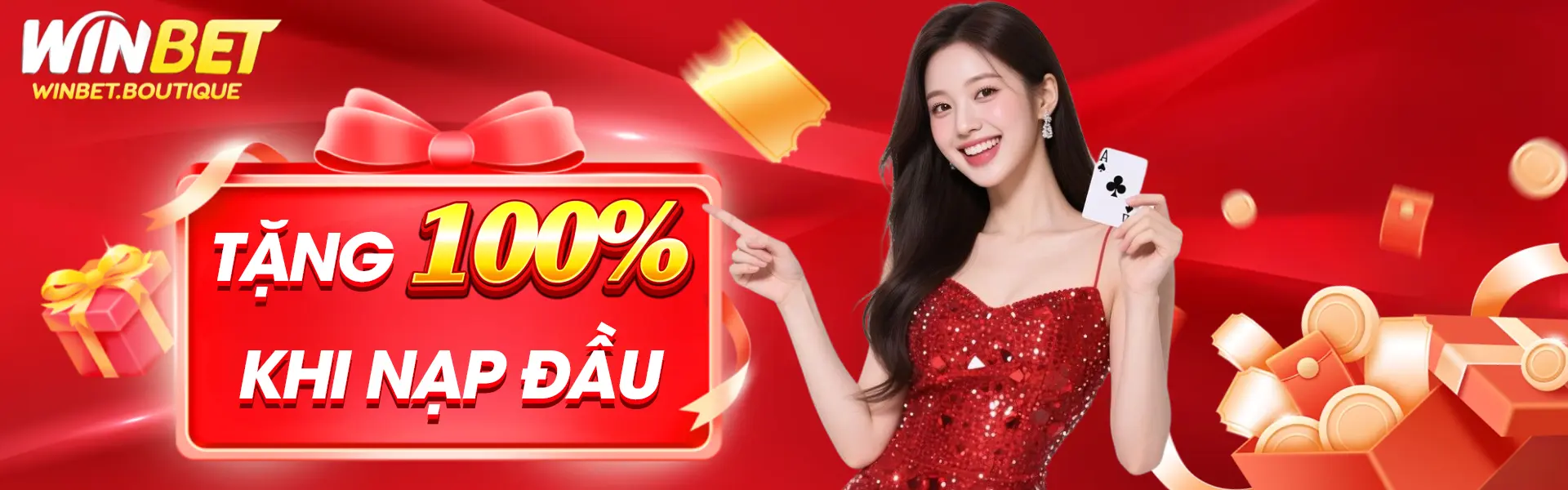 Banner Winbet thưởng nạp lần đầu 100%