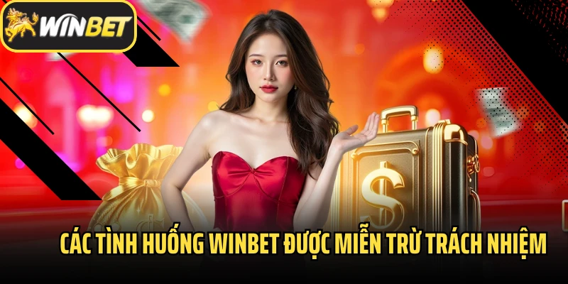 Các tình huống Winbet được miễn trừ trách nhiệm