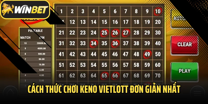 Cách thức chơi Keno Vietlott đơn giản nhất