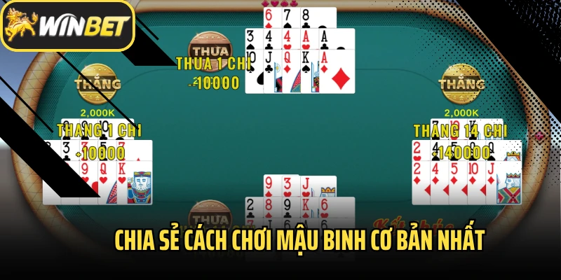 Chia sẻ cách chơi Mậu Binh cơ bản nhất