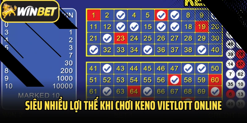Siêu nhiều lợi thế khi chơi Keno Vietlott online