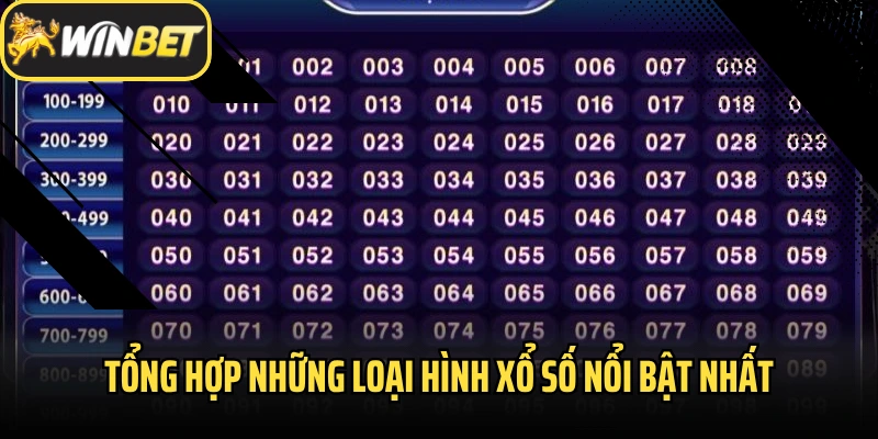 Tổng hợp những loại hình xổ số nổi bật nhất