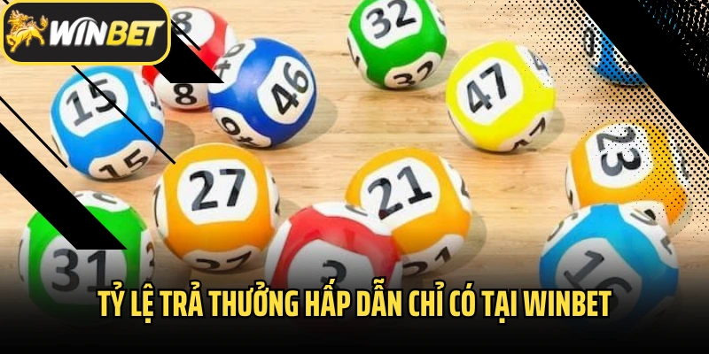 Tỷ lệ trả thưởng hấp dẫn chỉ có tại Winbet